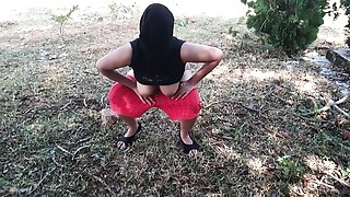 Indian Muslim Bhabhi Outdoor Go away from b habituated respecting Mode Exposed Yoga